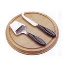 Cheese Set With Round Board Red Handle