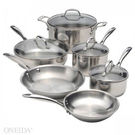 Oneida 10pc Stainless Steel Cookware Set