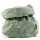 Washable Paper Bag Sage