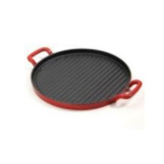 Picture of Cast Iron Grill Plate Red