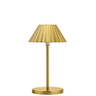 Picture of Aruba Brushed Gold LED Cordless Lamp 230mm