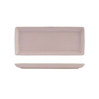 Picture of Pearl Blush Ribbed Rectangular Platter 335*140mm