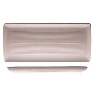 Picture of Pearl Blush Ribbed Rectangular Platter 365*160mm