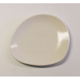 Picture of Santo Alessi Organics Side Plate Satin White 210 x 180mm