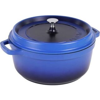 Picture of AluChef Casserole Round Blue 280D * 120H 6.8L