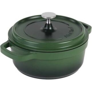 Picture of AluChef Casserole Round Green 200D * 83H 2.43L