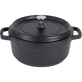 Picture of AluChef Casserole Round Matte Black 240D * 102H 4.26L