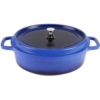 Picture of AluChef Roaster Oval Blue 350*290 * 105H 7.5L