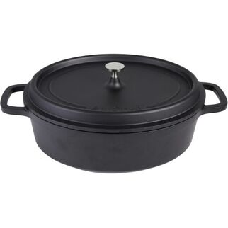 Picture of AluChef Roaster Oval Matt Black 350*290 * 105H 7.5L