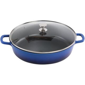 Picture of AluChef Shallow Casserole Round Blue 320D * 82H 6L
