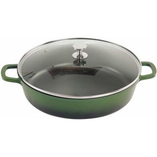 Picture of AluChef Shallow Casserole Round Green 320D * 82H 6L