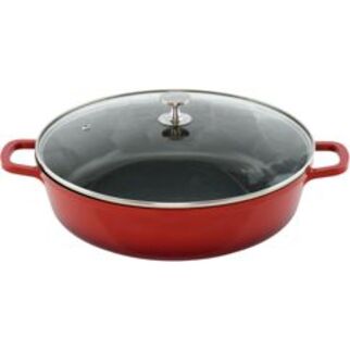 Picture of AluChef Shallow Casserole Round Red 320D * 82H 6L