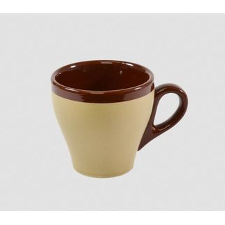 Picture of Brew Long Black Cup 180ml Harvest Brown with Matt/Gloss Finish