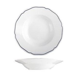 Picture of Charleston Blue Band Soup Pasta Bowl 228mm