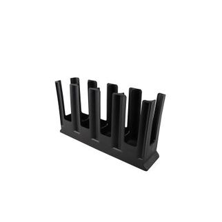 Picture of Chef Inox 4 Compartment Horizontal Cup Organiser Black