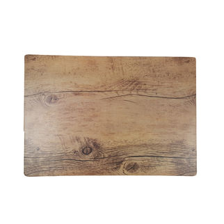 Picture of Chef Inox Rectangular Platter Wood Effect 410*255mm