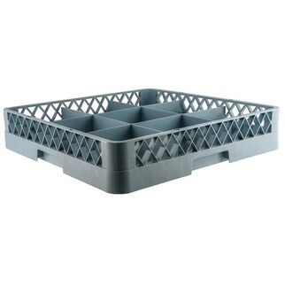 Picture of Chef Inox Washrack 9 Compartment Grey 500*500*100mm