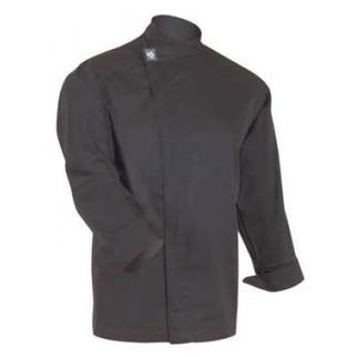 Picture of Chefs Tunic Top Black With Long Sleeves X Large