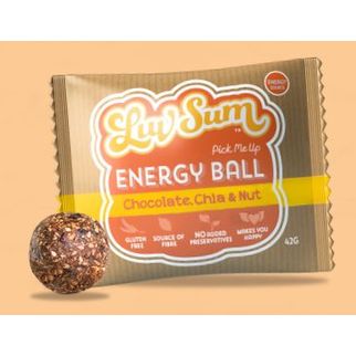 Picture of LUVSUM Chocolate, Chia and Nut Protein Ball x 12