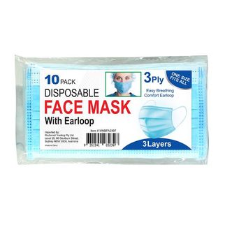 Picture of Disposable Face Mask 3ply (10 pack)