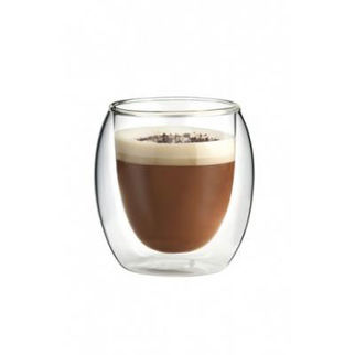 Picture of Double Wall Glass Rounded 220m Pack Of 6