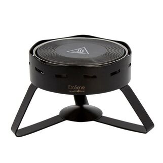 Picture of EcoServe large round stand (base only) powder coated blacK