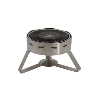 Picture of EcoServe small round stand (base only) brushed stainless steel