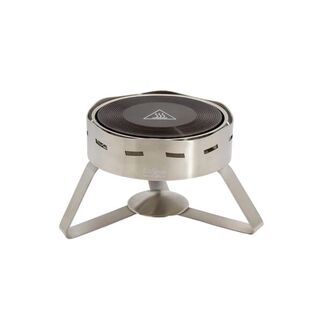 Picture of EcoServe small round stand (base only) polished stainless steel