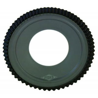 Picture of Fisko Tart Mould Non Stick Tempered Glass Base 260mm