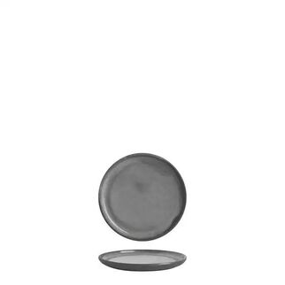 Picture of Gembrook Grey Round Flat Coupe Plate 165mm