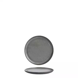 Picture of Gembrook Grey Round Flat Coupe Plate 200mm