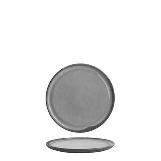 Picture of Gembrook Grey Round Flat Coupe Plate 230mm