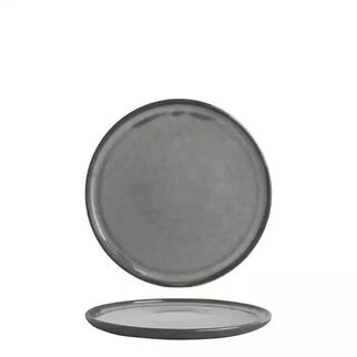 Picture of Gembrook Grey Round Flat Coupe Plate 280mm
