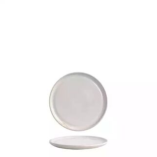 Picture of Gembrook White Round Flat Coupe Plate 200mm