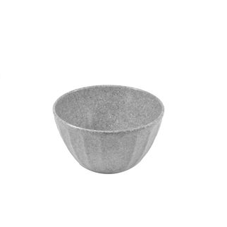 Picture of Jab Stone Grery Ripple Effect Round Deep Bowl 150 x 85mm