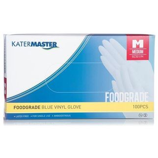 Picture of Katermaster Foodgrade Vinyl Gloves Large Pk 100