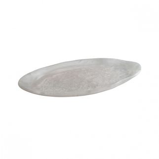 Picture of Kenny Mack Oval Wave Tray 610 x 300mm Shell
