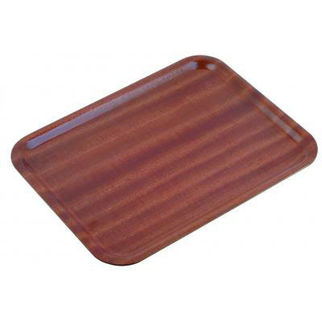 Picture of Mahogany Wooden Tray 480mm