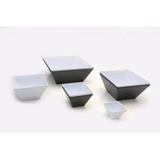 Picture of Tuscany Melamine 30cm Square Bowl WHITE