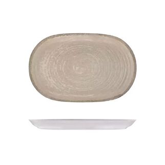 Picture of Mocha Oval Coupe Platter 330*210mm