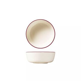 Picture of Modest Maroon Round Coupe Bowl 140mm