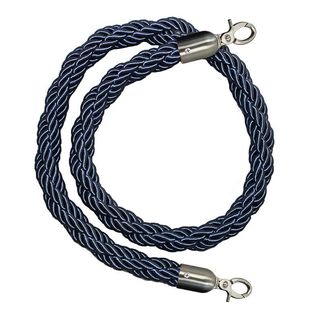 Picture of Nylon Rope with clips Blue 1.5m