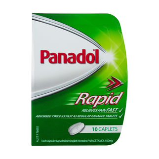 Picture of Panadol Rapid Handipak 10 Tablets