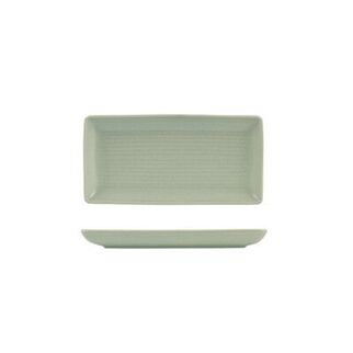 Picture of Pearl Pistachio Ribbed Rectangular Platter 250mm*125mm