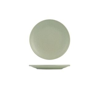 Picture of Pearl Pistachio Ribbed Round Plate 210mm