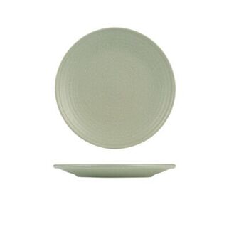 Picture of Pearl Pistachio Ribbed Round Plate 265mm