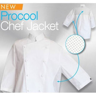 Picture of Procool Chef Jacket Short Sleeve 2XL