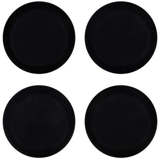 Picture of Round Coaster Black Marble 4pc Set 100*15mm