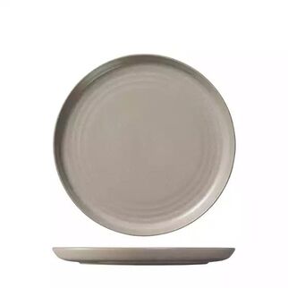 Picture of Round Coupe Plate Artisan Granite Beige 270mm