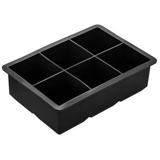 Picture of Square Ice Cube Tray 6 Hole Silicone